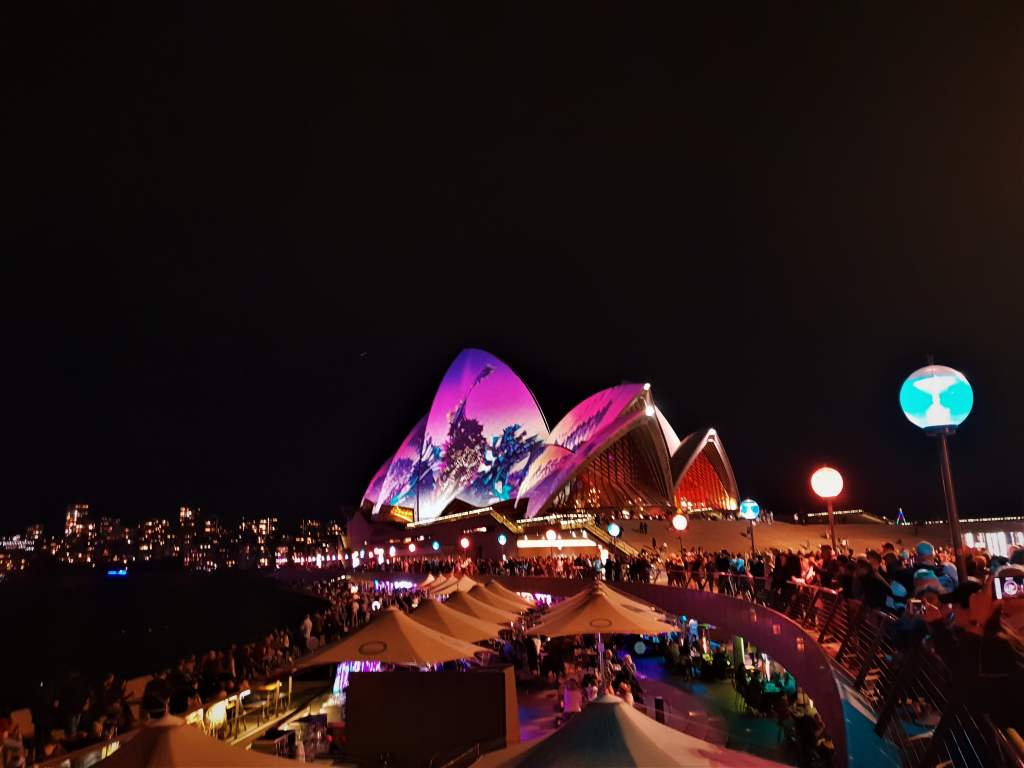 Festival vívido en Sydney