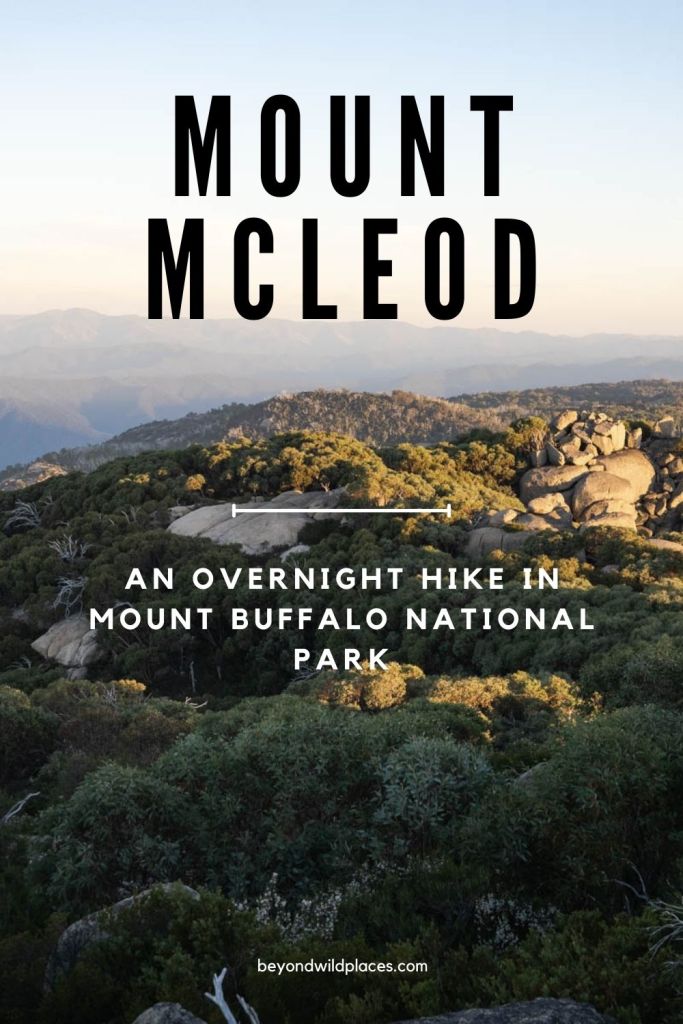 Alfiler de caminata Mount McLeod