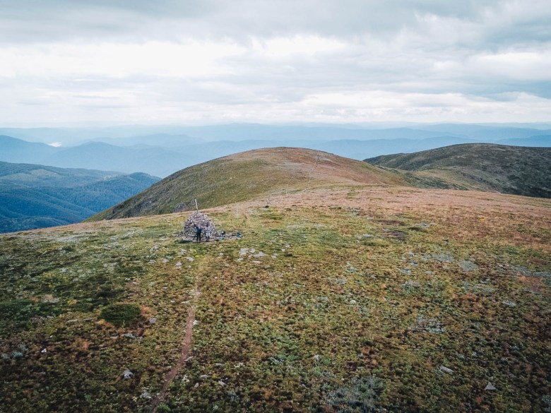 Cumbre del monte Bogong