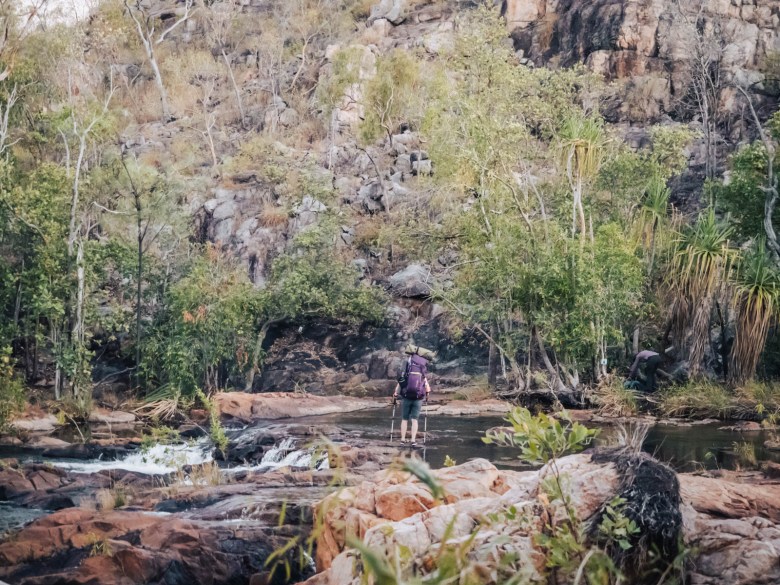 Cruzando Crystal Creek