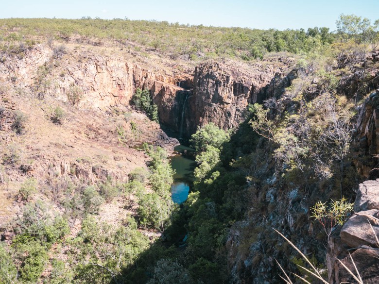 Vista de 17 Mile Falls