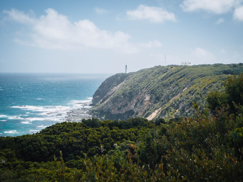 Ver caminando hacia el Cabo Otway