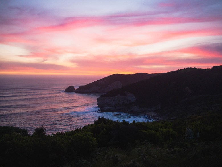Atardecer desde el mirador de Ryan's Den