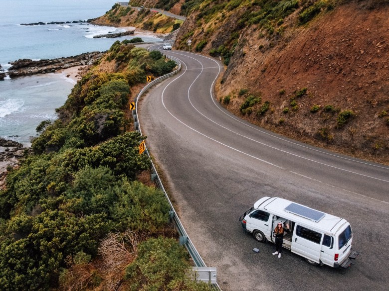 Conduciendo por la Great Ocean Road