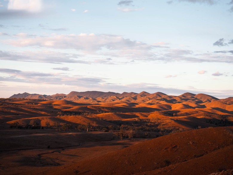 Stokes Hill al atardecer