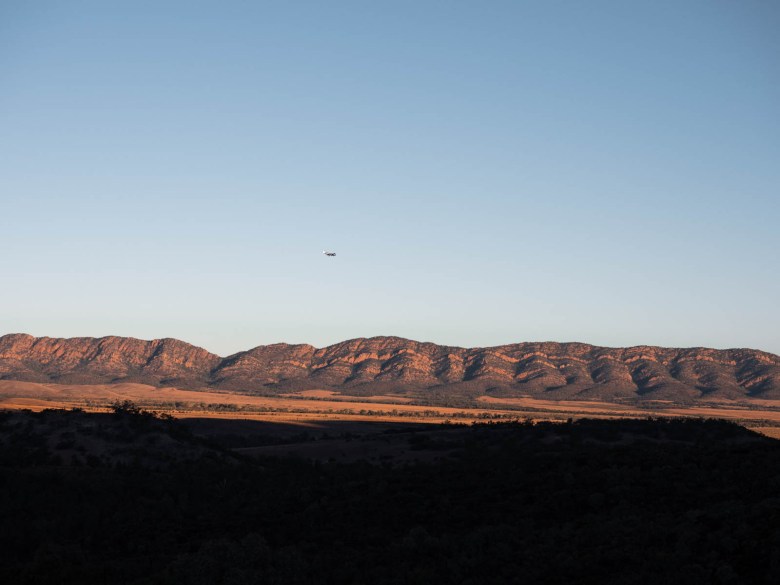 Vuelo panorámico sobre Wilpena Pound
