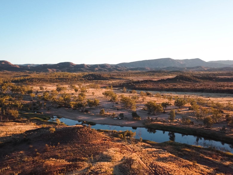 Dos millas del río Finke