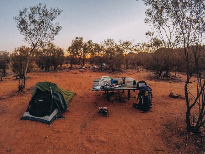 Campamento Wallaby Gap