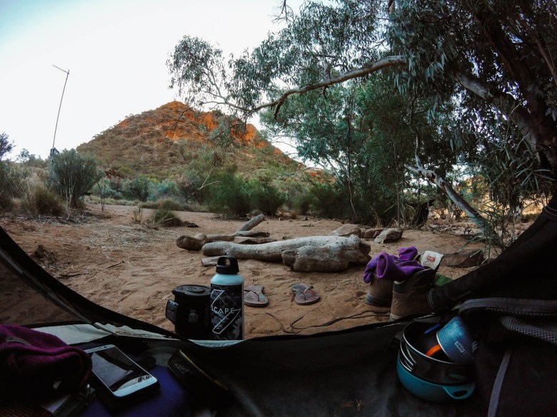 Camping de la garganta de Redbank