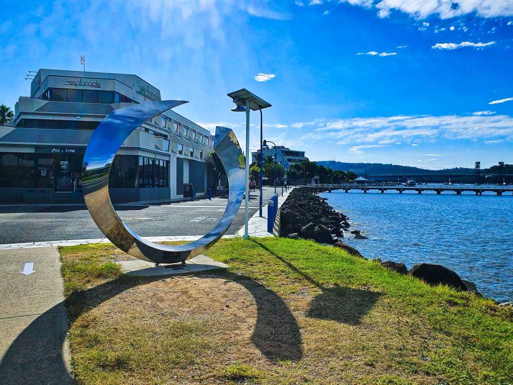 Paseo de esculturas en Batemans Bay
