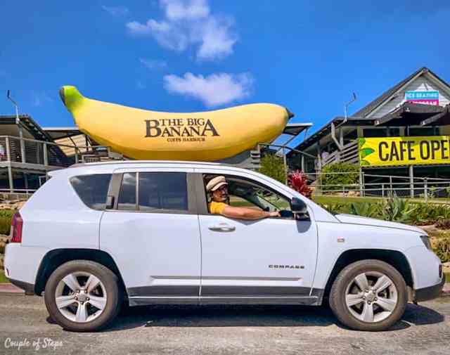 Excelente sesión de fotos frente al Big Banana.