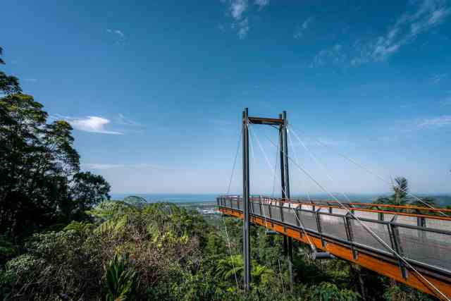 Forest Sky Pier y Sealy Lookout, Coffs Harbour