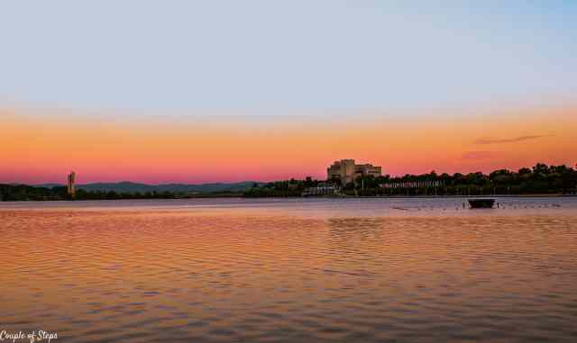Vibraciones relajantes en el lago Burley Griffith, Canberra