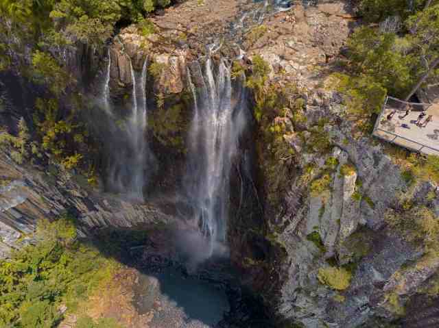 Vista desde el mirador de Minyon Falls