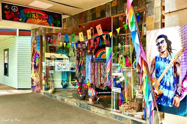 La famosa tienda Rainbow, Byron Bay